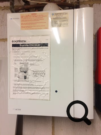 Potterton Suprima gas boiler